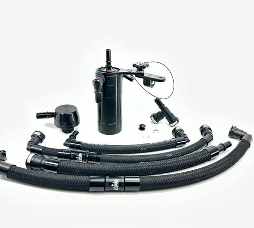 UPR Products -2024-2025 Ranger 2.3 EcoBoost Dual Valve Oil Catch Can w/CSS Plug N Play