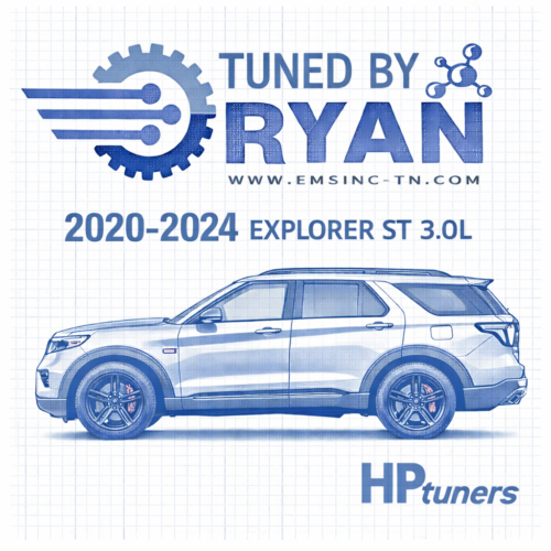 Tuned by Ryan - EMS Custom Tune | 2020-2024 Explorer ST (HP Tuners RTD4 Required)