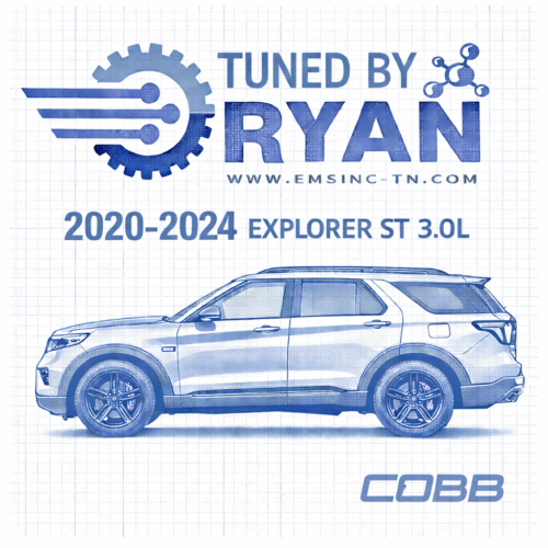 Tuned by Ryan - EMS Custom Tune  | 2020-2024 Explorer ST (Cobb Accessport Required)