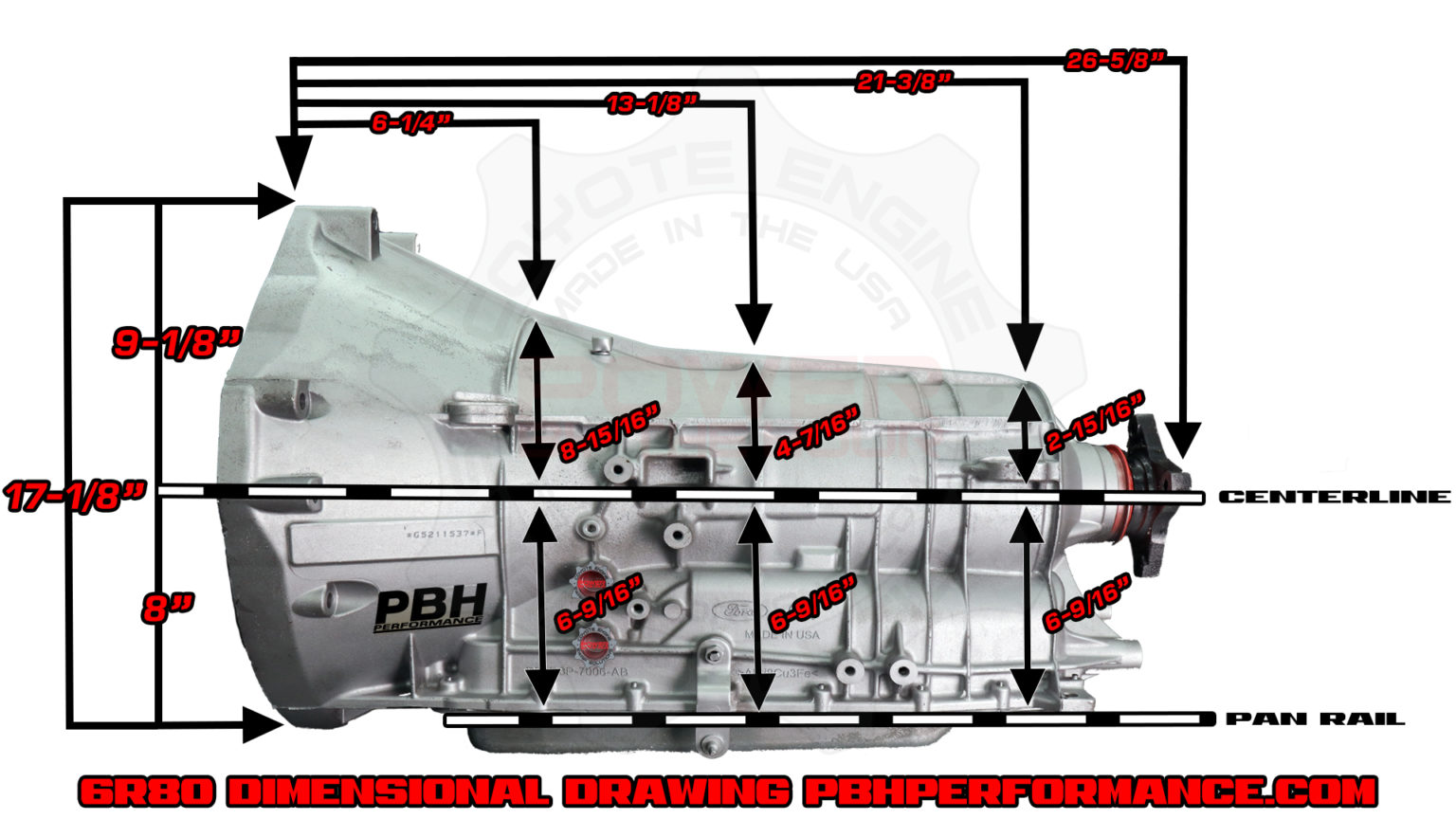 PBH - 6R80 1000hp Rebuild and Upgrade Kit - Image 6