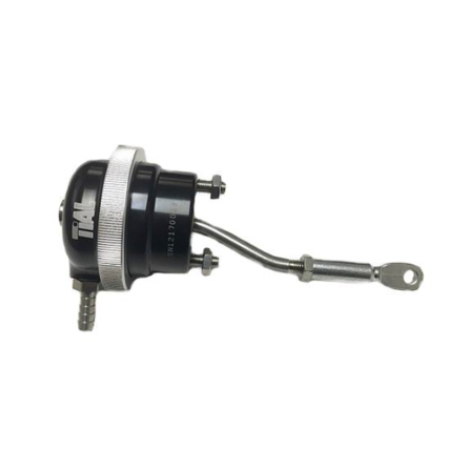 TiAL - Wastegate Actuator MVI-2.5, BLACK, 16 PSI, Bent Rod, PLUS BONUS Rod End Kit