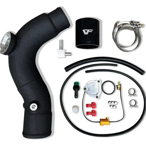 CVF - Hot + Cold Aluminum Intercooler Pipe Kit with HKS Flange (2020-2025 3.0L Ford Explorer ST)