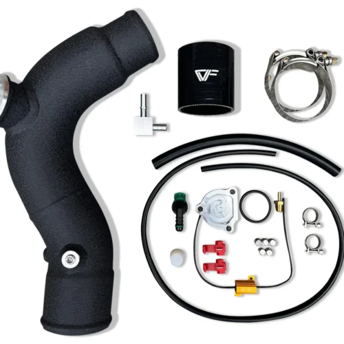 CVF - Cold-side Aluminum Intercooler Pipe with TiAL Flange (2020-2026 3.0L Ford Explorer ST)