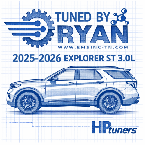 Tuned by Ryan - EMS Custom Tune | 2025 Explorer ST (HP Tuners RTD4 Required)
