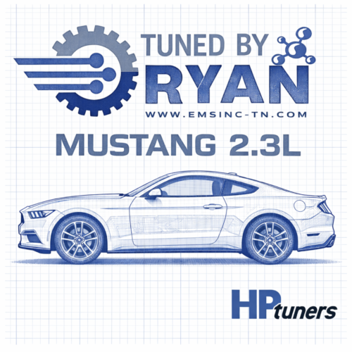 Tuned by Ryan - EMS Custom Tune | 2015-2023 2.3L EcoBoost Mustang (HP Tuners RTD4 Required)