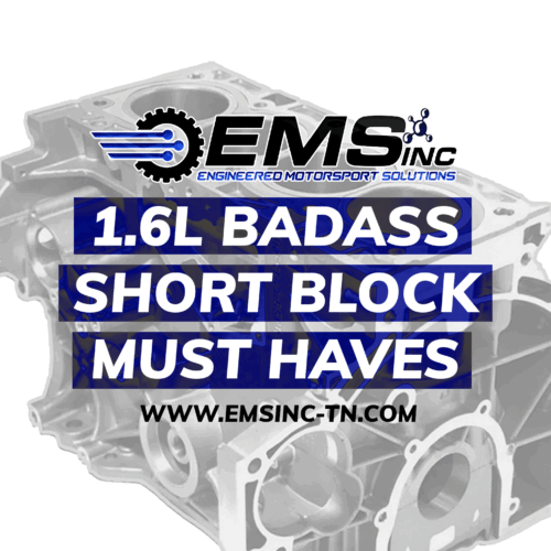 EMS - EcoBoost 1.6L BadAss Short Block Install MUST HAVES!
