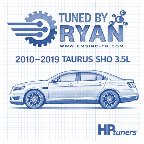 Tuned by Ryan - EMS Custom Tune | 2010-2019 Taurus SHO 3.5L (HP Tuners)