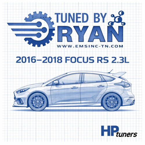 Tuned by Ryan - EMS Custom Tune  | 2016-2018 Focus RS (HP Tuners RTD4 Required)