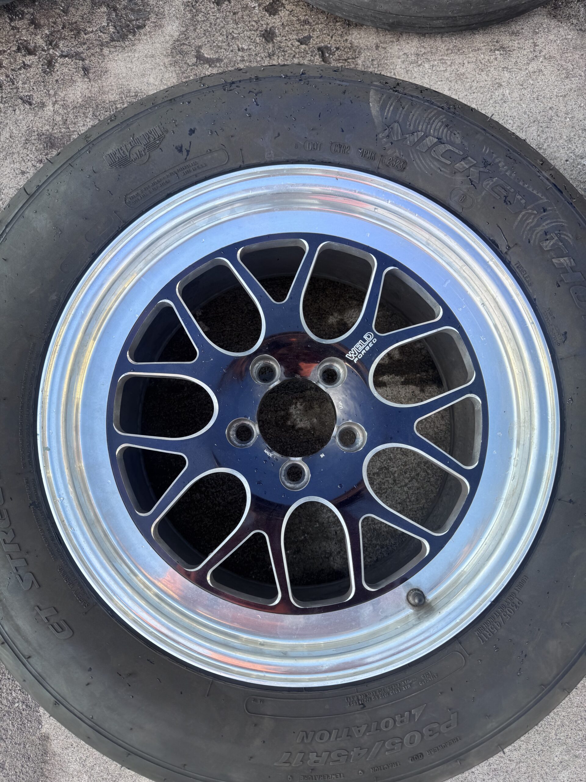 Weld Forged Drag Wheel & Tire Setup – From Race Car – Engineered ...