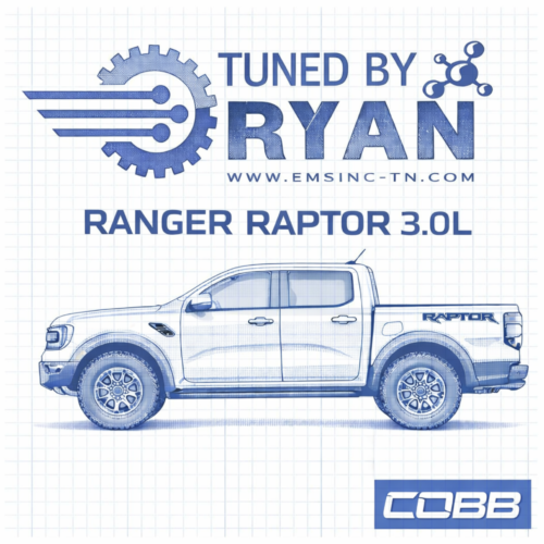 Tuned by Ryan – EMS Custom Tune | 2022-2025 Ranger Raptor 3.0L (Cobb Accessport Required)
