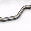 EMS turbo kit components for 2015-2023 Ford Mustang EcoBoost S550 including T3 manifold, street/race downpipe, dump tube, Precision Turbo turbocharger, blow-off valve, wastegate, custom turbo lines, and charge pipe