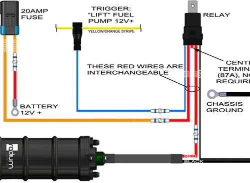 Alternative view of Radium Engineering - 2013-2018 Focus EcoBoost Fuel Surge Tank Install Kit