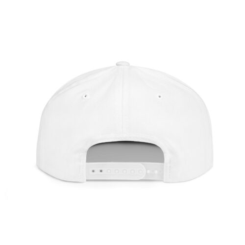 Alternative view of EMS Inc. Flat Bill Snapback Hat — Embroidered Logo