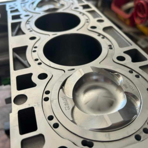 Alternative view of SVT Design Fab - Billet Block Guard for 2014-2019 Ford Fiesta ST 1.6L