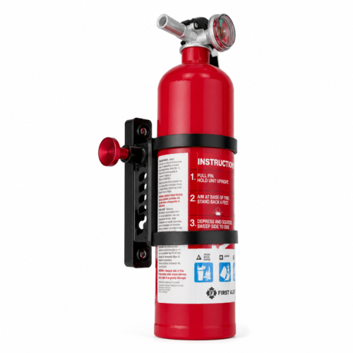 SVT Design Fab - Fire Extinguisher Quick Release Mount for 2014-2019 Fiesta ST